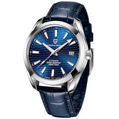 blue leather PD1688