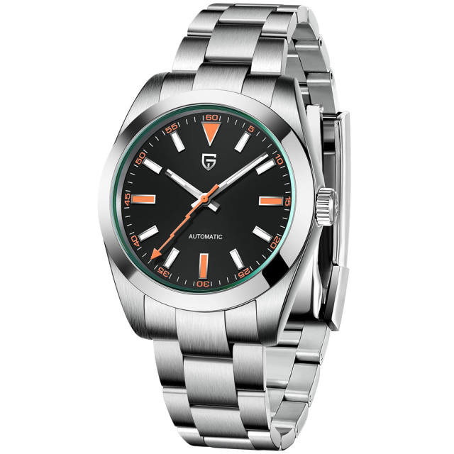 PAGANI DESIGN New Men's Automatic Watches Milgauss Homage full Stainless Steel Wrist Watch