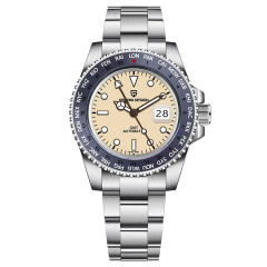 silver light blue oyster PD1758GMT