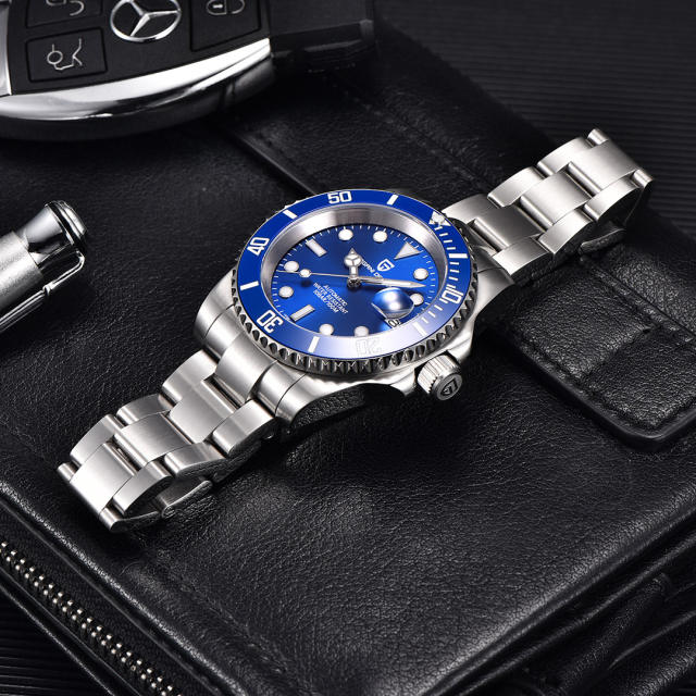 PAGANI DESIGN 40mm Automatic Men's Watches Top Brand Mechanical Wrist Watch for Men Submarine Homage Watch Sapphire Waterproof