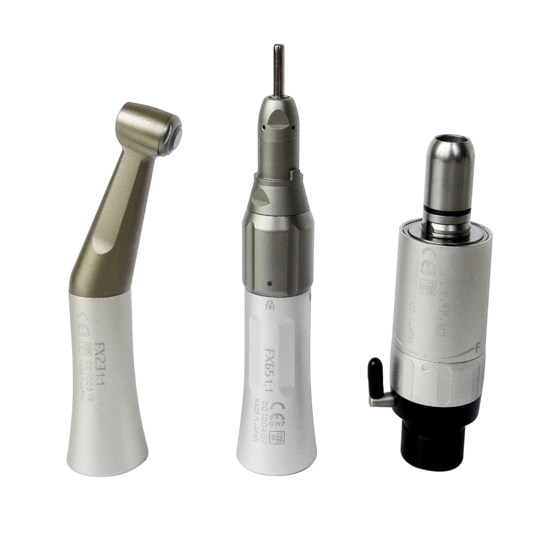 Dental NSK Type FX205 Push Button Contra Angle Nose Cone Low Speed Handpiece Kit