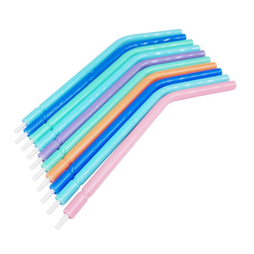 50pcs Dental disposable spray tips triple nozzles for 3-way air water syringe