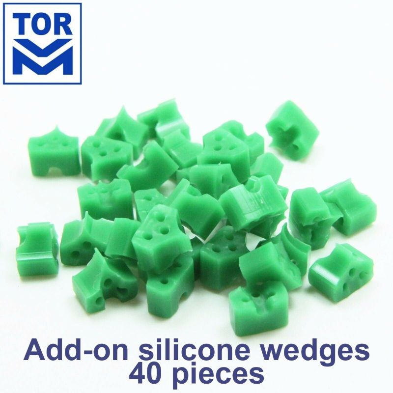 Dental Orthodontic Silicone Rubber Add-On Wedges TOR VM № 1.861