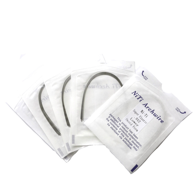 Dental Orthodontic Super Elastic Niti Ovoid Form Arch Wires