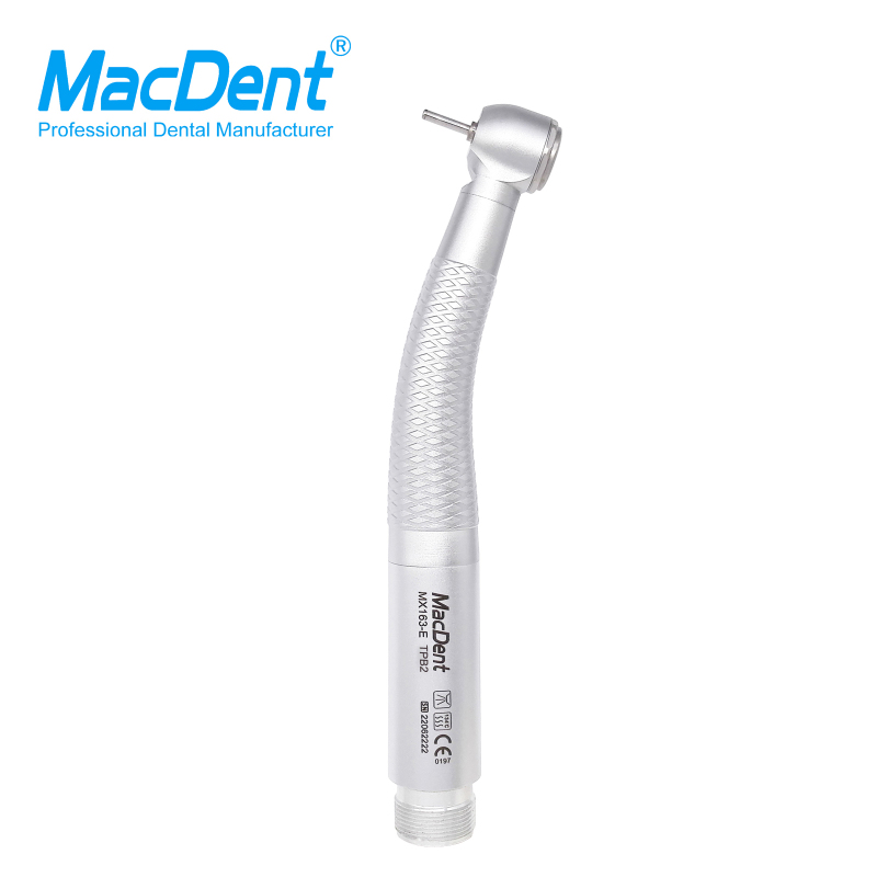 MacDent MX163-E / MX163-F Dental E-generator LED High Speed Air Turbine Handpiece Fit COXO KAVO NSK