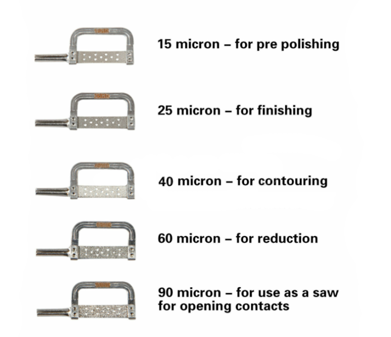 DMX-DENTAL C1-IPR1 4:1 Dental Reduction Interproximal Stripping Contra Angle Handpiece Kit A / Kit B