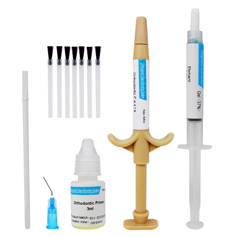 Dental Orthodontic Direct Bonding System No-mix Mini Kit Adhensive Resin Paste