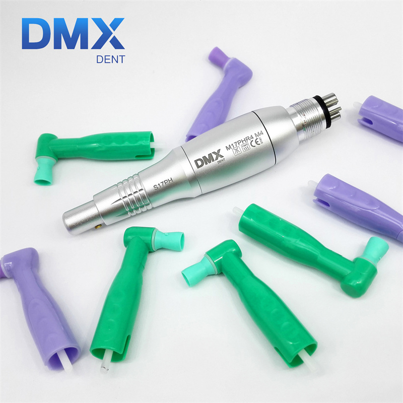 DMXDENT Dental Hygiene Prophy Handpiece Air Motor 4:1 Nose Cone 360°Swivel 4K
