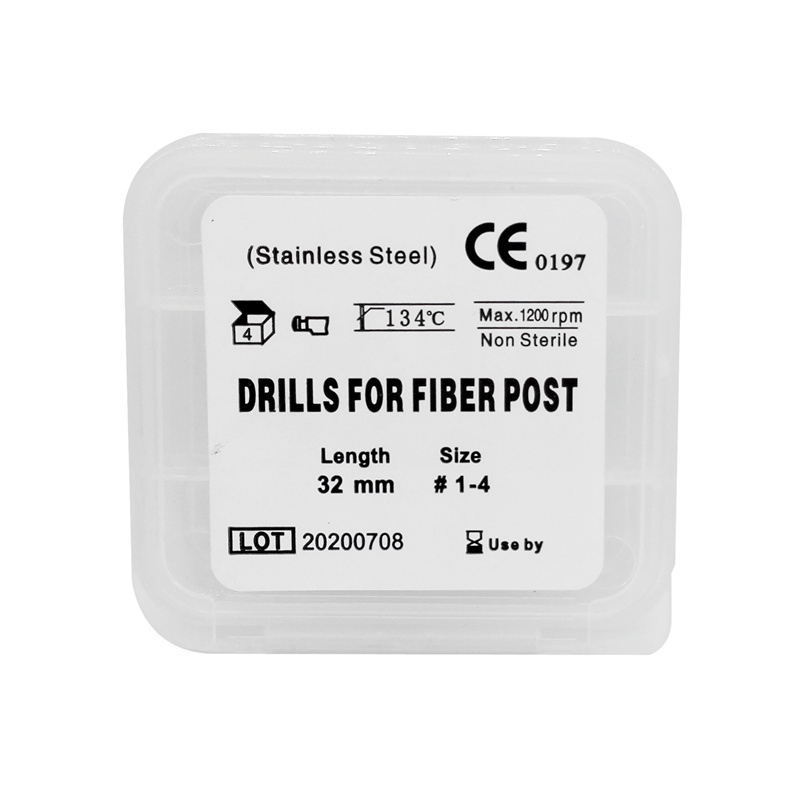 Dental Fiber Post  Drills #1-4 32mm