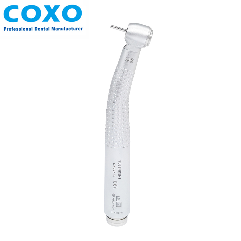 COXO YUSENDENT CX207-G H16-WTPQ / H16-WSPQ Dental Fiber Optic High Speed Air Turbine Handpiece