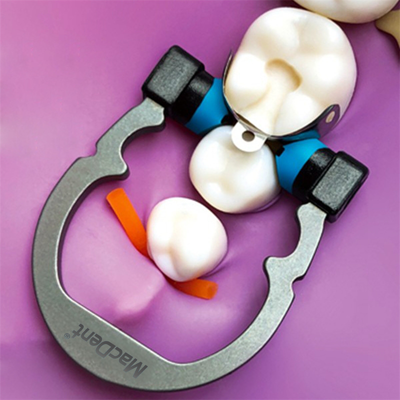 Dental Refill Matrix Narrow Ring Titanium Clamp NITI Fits Palodent Garrison Type