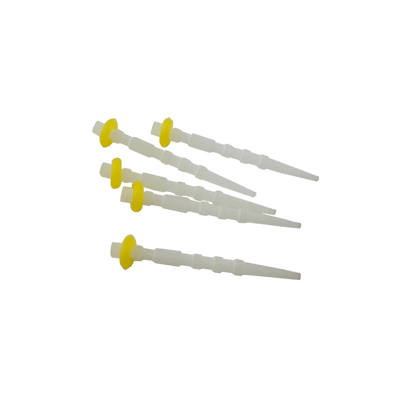 Dental Glass Quartz Fiber Posts Root Canal Pins Screw Straight 1.0-1.8mm 50 Pcs