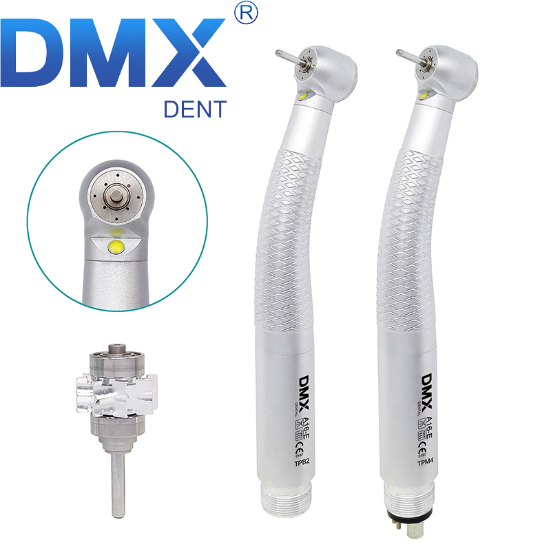 DMXDENT A16-E TPB2 / TPM4 Dental E-generator LED High Speed Air Turbine Handpiece Fit COXO