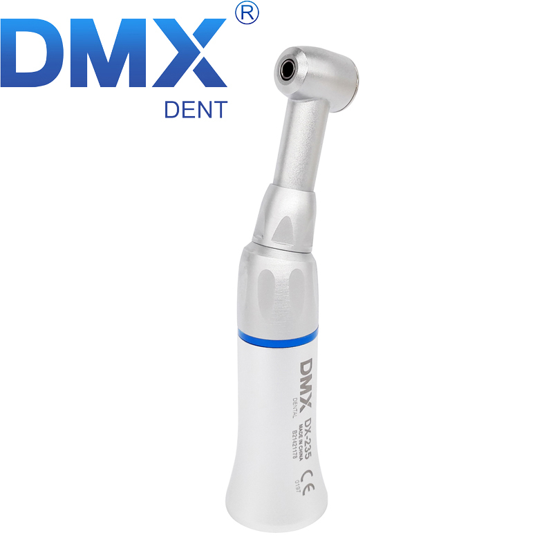 DMXDENT DX-235 Dental Low Speed Contra Angle Push Button Handpiece fit NSK 2.35mm