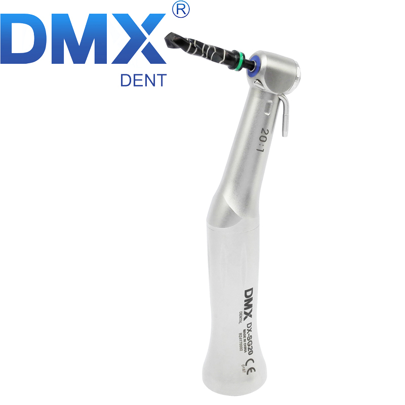 DMXDENT DX-SG20 Dental 20:1 Reduction Implant Low Speed Contra Angle Handpiece