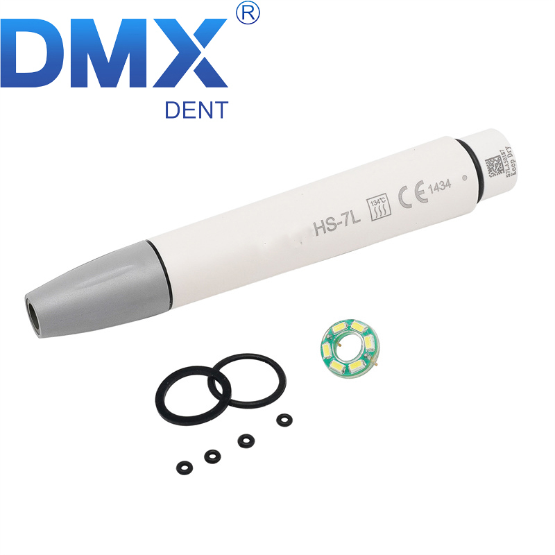 DMX-DENTAL HS-7L Ultrasonic Piezo Scaler Fiber Optic Handpiece fit DTE SATELEC