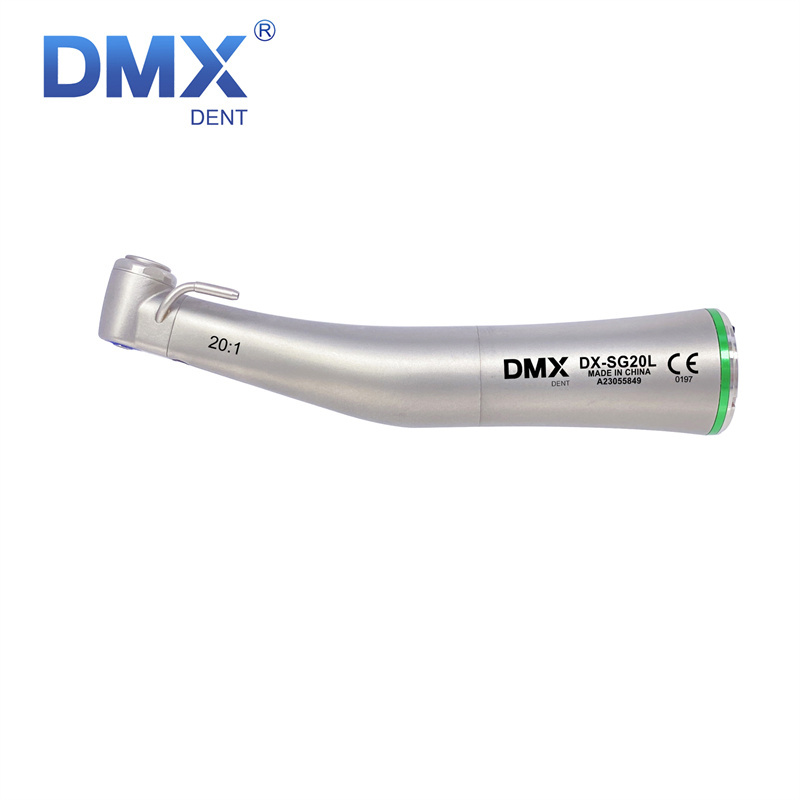 DMXDENT DX-SG20L Dental Fiber Optic 20:1 Reduction Contra Angle Handpiece