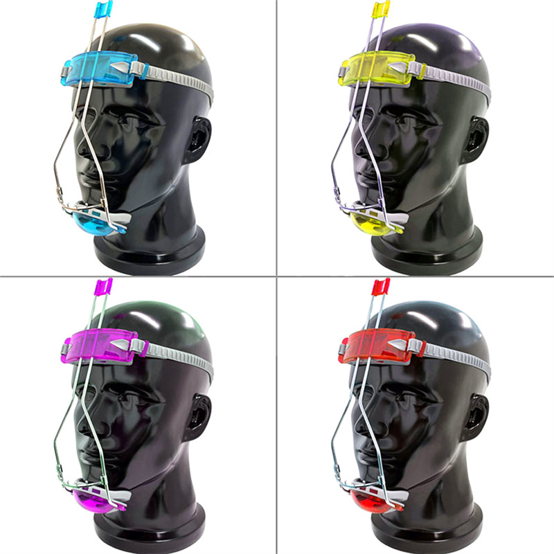 Dental Dental Orthodontic Facemask Multi Adjustable Facial Mask Reverse Pull Headgear 2 Poles