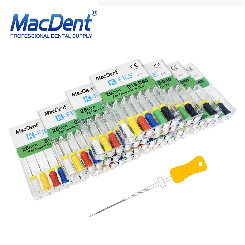 Macdent K-File Root Canal Hand Use Endo Endodontics Dental Files