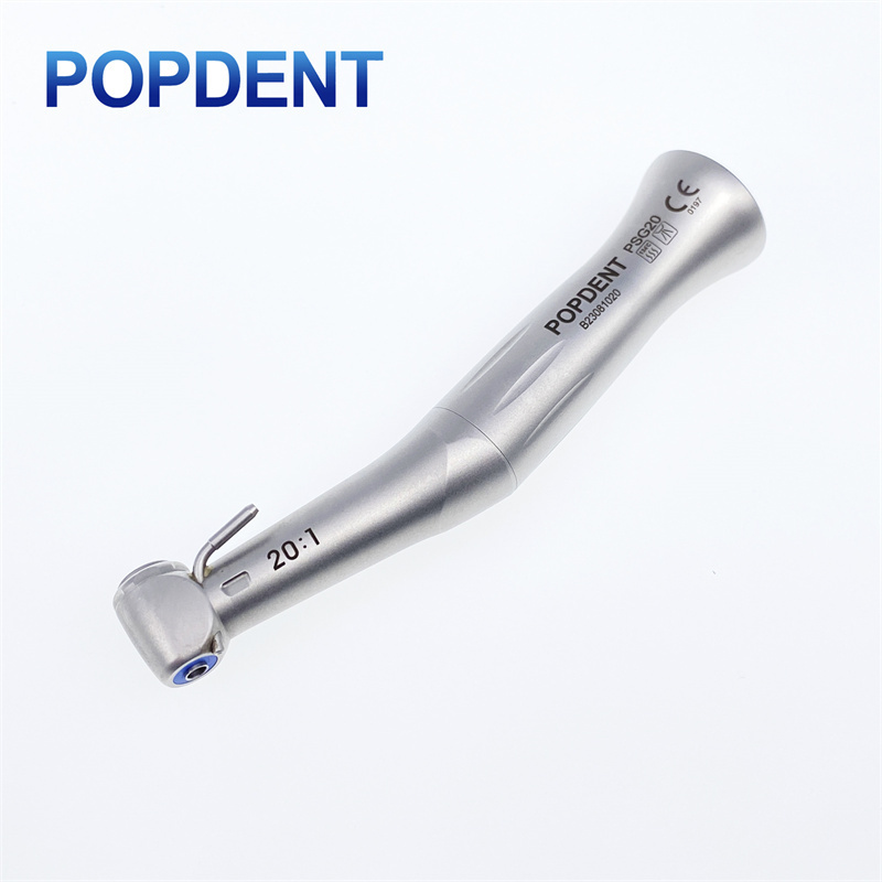 POPDENT Dental 20:1 Reduction Low Speed Implant Contra Angle Handpiece NSK Style