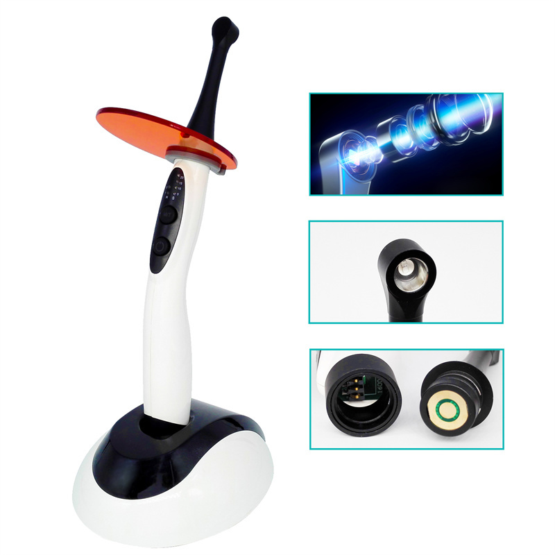 Woodpecker Style O-Light Dental Wireless Curing Light 1 Second Resin Cure LED Lamp