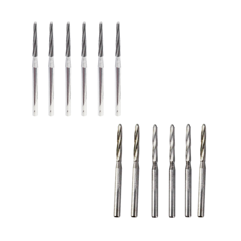 Endo-Z Dental Endodontic Tungsten Steel Carbide Burs For High Speed Handpiece 23mm / 25mm