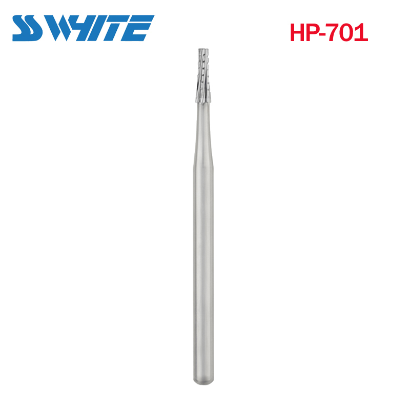 SS WHITE HP701/ FG330 / FG700 / FG701 / FG702 Carbide Burs For Dental Low / High Speed Handpiece 10Pcs/Pack