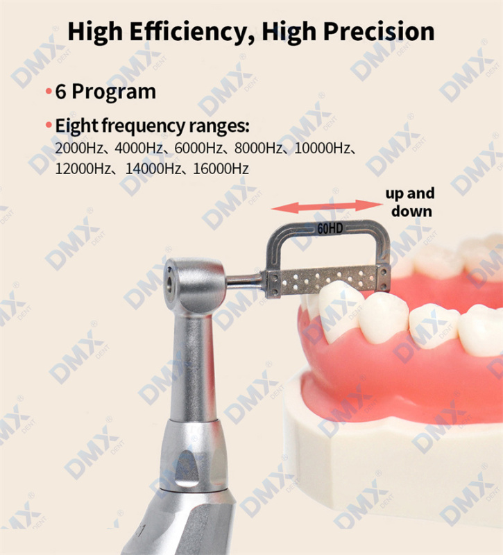 DMXDENT Orthodontics Prophy Enamel Wireless Handpiece Motor Dental Contra Angle Saw Blade