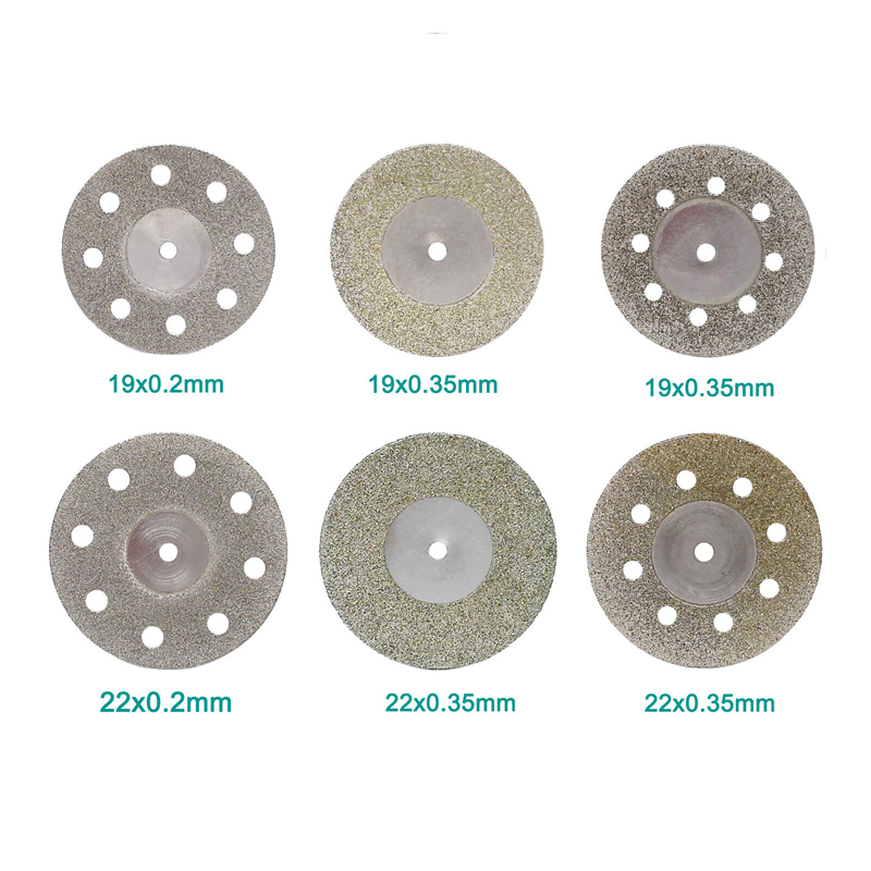 Dental Diamond Sand Piece Polishing Wheel Films Emery Grinding 10pcs