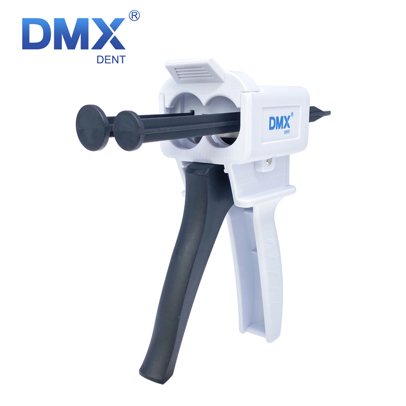 DMX-Dental 1:1 / 2:1 4:1 / 10:1 Caulk Gun Epoxy Resin Applicator Dispenser Static Mixing Set