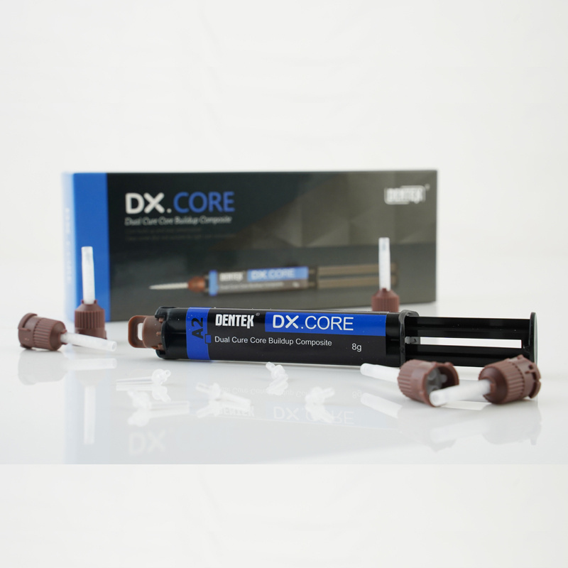 DENTEX Dental A2 Dual Cure Core Build Up Composite Resin Light &amp; Self Cured