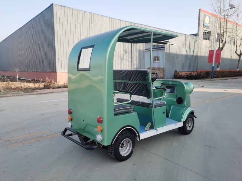 48V 1000W Small Electric Sightseeing Car for Scenic Amusement Parks