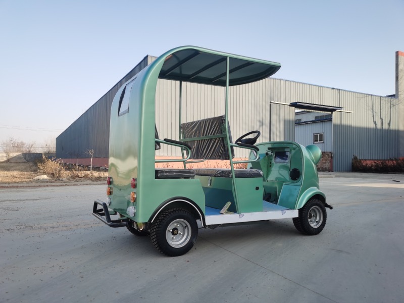 48V 1000W Small Electric Sightseeing Car for Scenic Amusement Parks