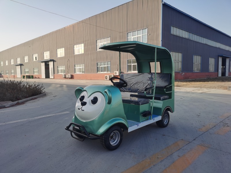 48V 1000W Small Electric Sightseeing Car for Scenic Amusement Parks
