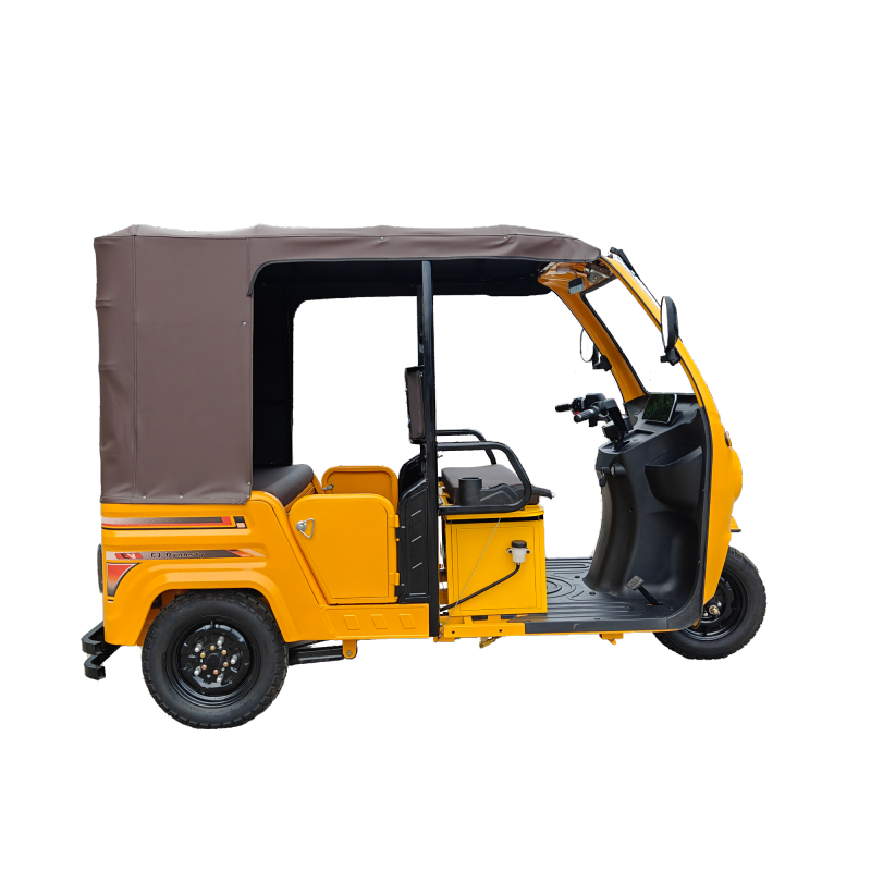 2024 High Quality Electric Tricycle Electric Taxi Long Distance Tuk Tuk