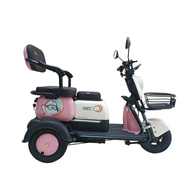 Small Adjustable Seat Leisure Electric Three-Wheel Scooter Adult Pick-up Children Electric Car