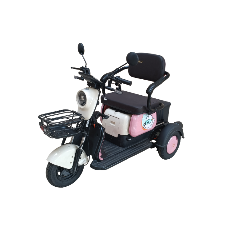 Small Adjustable Seat Leisure Electric Three-Wheel Scooter Adult Pick-up Children Electric Car