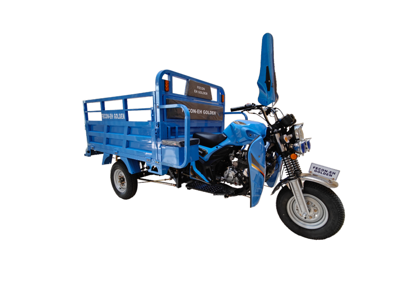 200cc Heavy Duty Three Wheel Motorcycle, Multi-Purpose Cargo Tricycle Suitable for Agricultural Use