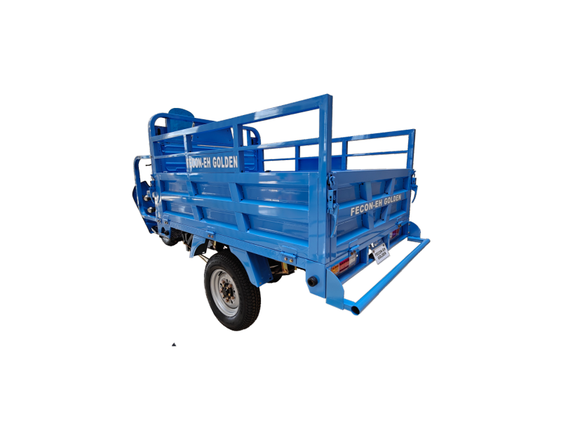 200cc Heavy Duty Three Wheel Motorcycle, Multi-Purpose Cargo Tricycle Suitable for Agricultural Use