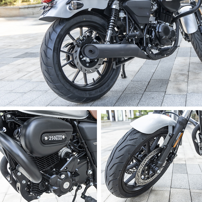 250cc High Quality Adult Commuter Fuel Two-Wheeled Motorcycle, Suitable for City Life