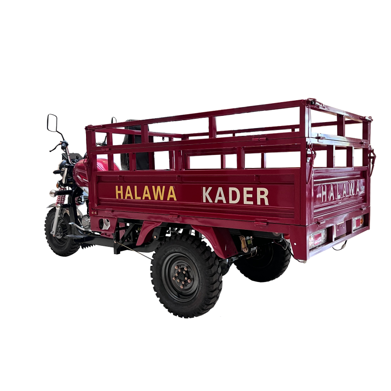 New 200cc Petrol Tricycle for Commercial Agricultural Transport with Large Storage Box