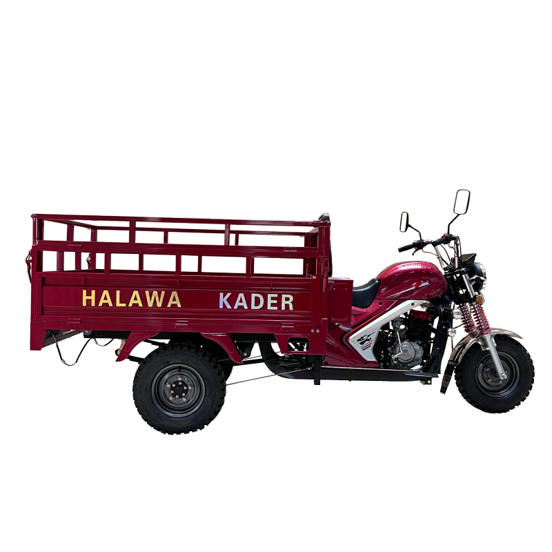 New 200cc Petrol Tricycle for Commercial Agricultural Transport with Large Storage Box