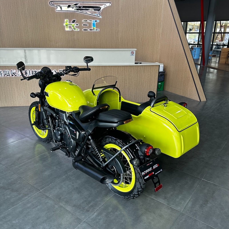 2026 All-New Front Sway Bar Suspension System Changjiang 450 Sidecar Motorcycle