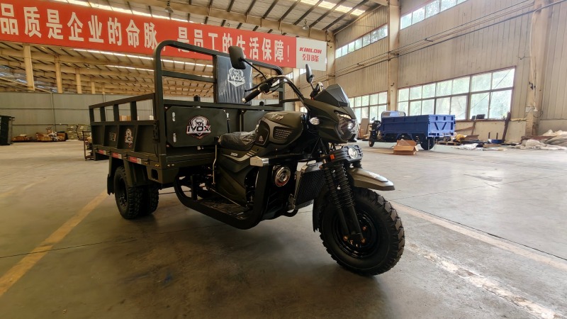 250cc Gasoline Engine Cargo Tricycle, Strong Load-Bearing Capacity, Stable and Reliable Power, High-Performance Tricycle.