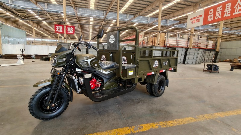 250cc Gasoline Engine Cargo Tricycle, Strong Load-Bearing Capacity, Stable and Reliable Power, High-Performance Tricycle.