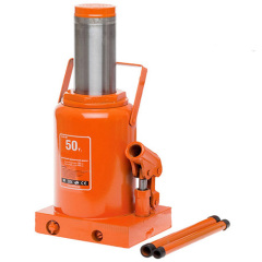 50T hydraulic bottle jack with 50000kg lifting capacity