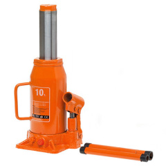 10T hydraulic bottle jack with 10000kg lifting capacity