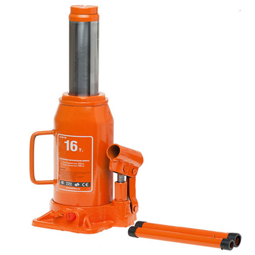 16T hydraulic bottle jack with 16000kg lifting capacity