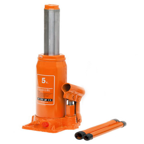 5T hydraulic bottle jack with 5000kg lifting capacity