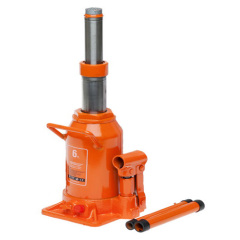 6T hydraulic double ram bottle jack with 6000kg lifting capacity